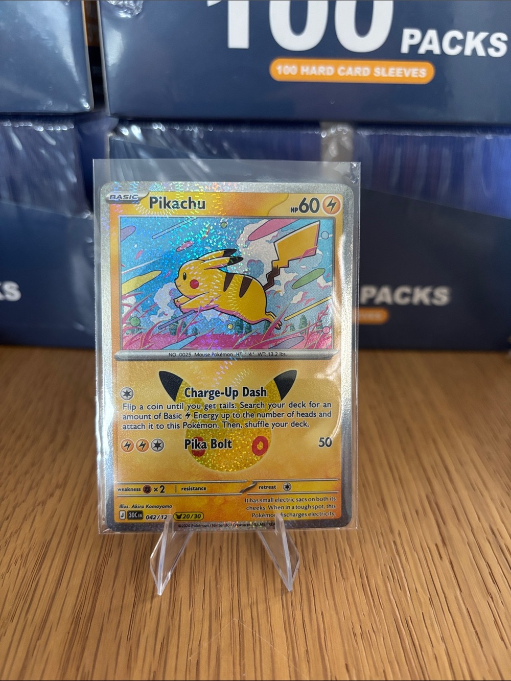 Pikachu #20 30th Celebrations Set card 042/128